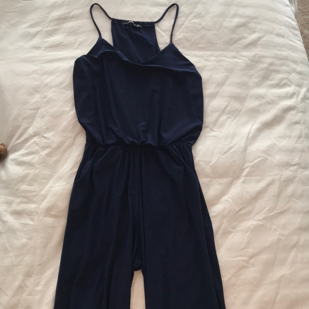 Navy jumpsuit